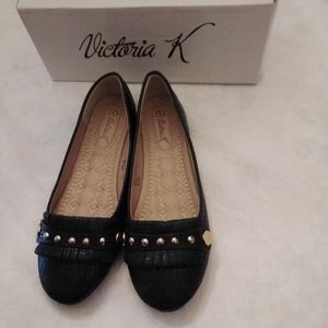 Victoria K Women Slip On Loafer Ballet Flat